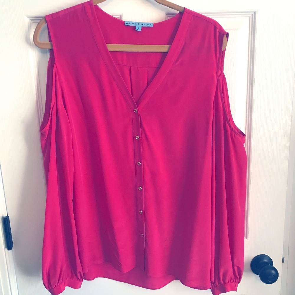 cold shoulder blouse